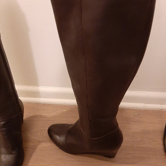 Easy spirit leather upper boots 8.5M - Picture 9 of 10